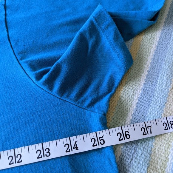 🛍️ BUNDLE ONLY | Men's Old Navy Classic blue vneck tee XXL 2XL - Picture 6 of 8